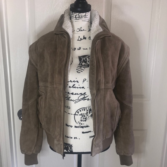 Wilsons Leather Other - Vintage Sheerling Aviator pilot top gun bomber leather Jacket